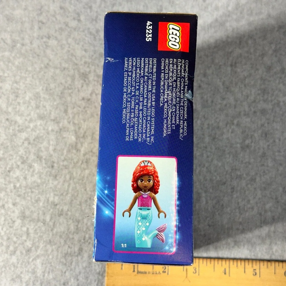 LEGO Disney Princess Ariel's Music Stage 43235 The Little Mermaid Set 60 Pcs